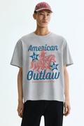 Relaxed Fit Printed T-Shirt for Men