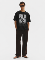 Rock Graphic Oversized T-Shirt for Men