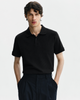 Textured Knit Polo — Men's Casual Wear