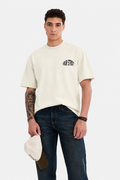 Anime Print Oversized T-Shirt for Men