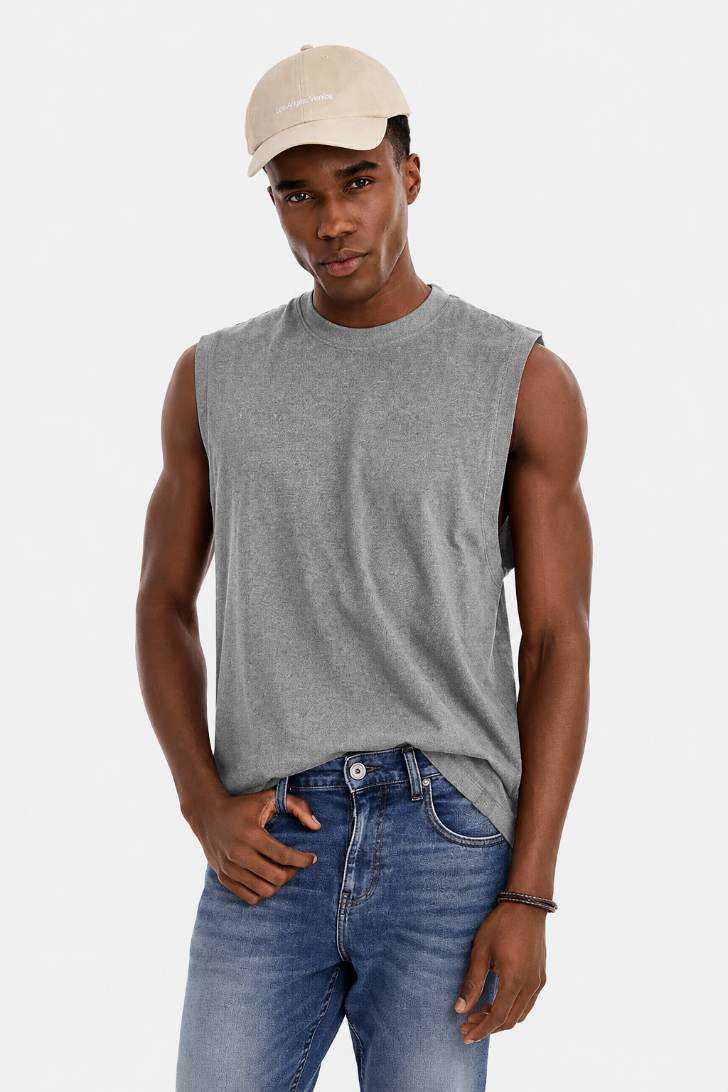 Men's Sleeveless Muscle Tee