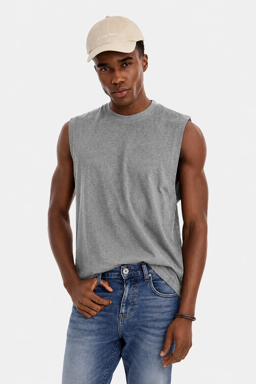 Men's Sleeveless Muscle Tee