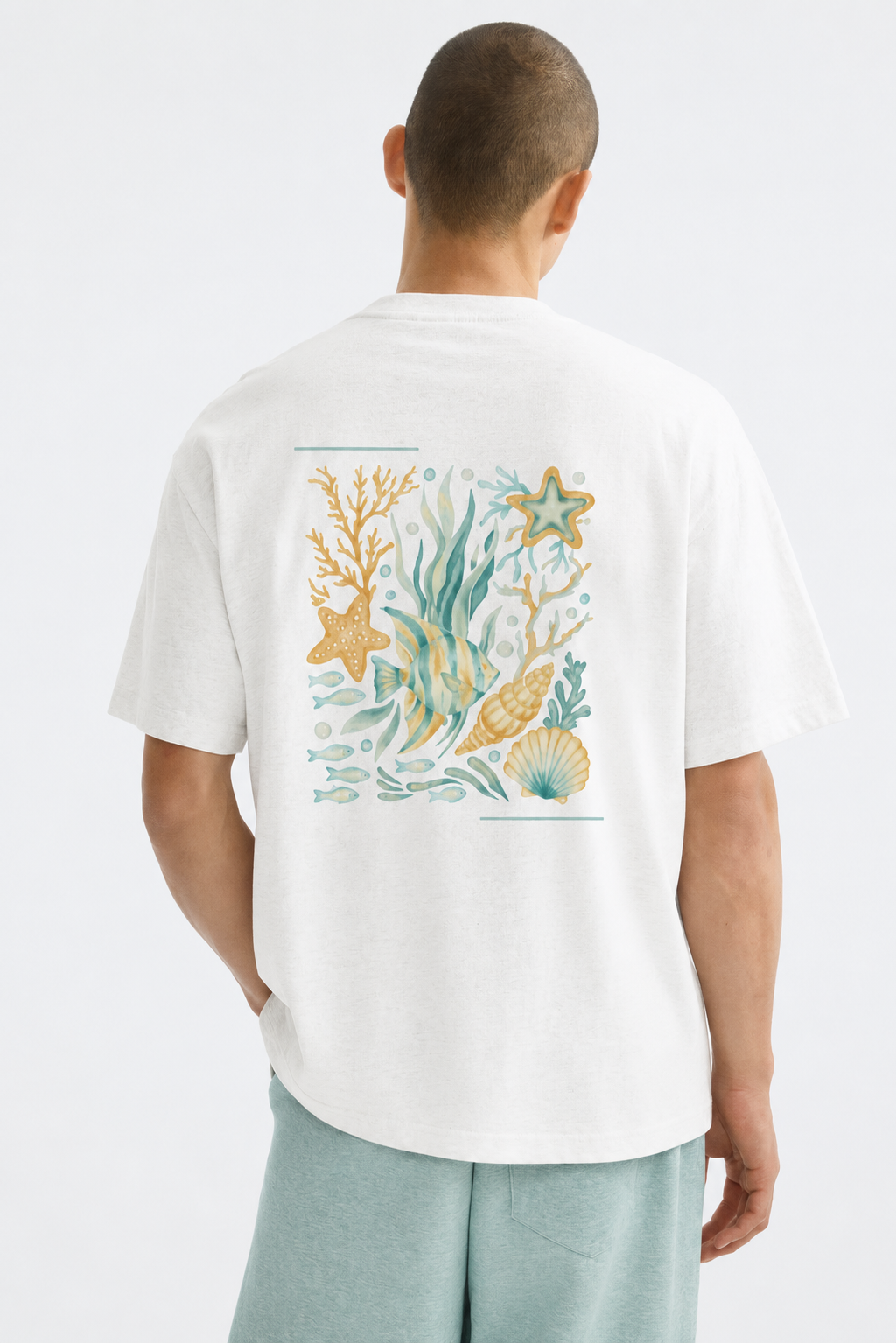 Coastal Graphic Oversized Tee