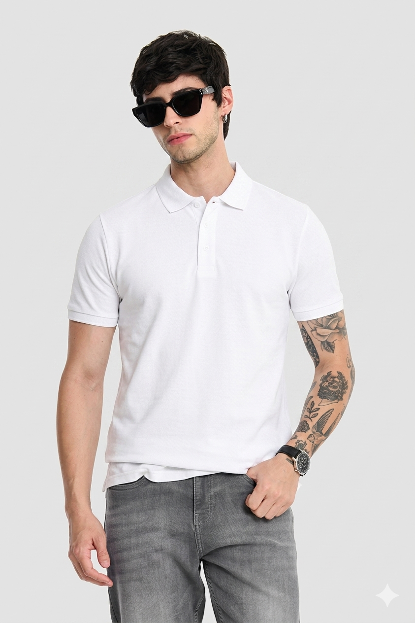 Slim Fit Polo Shirt for Men